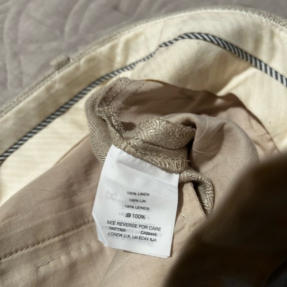 J.Crew linen wide leg capris - Picture 7 of 8